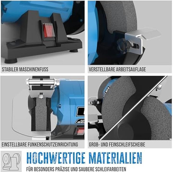 Produktbild Güde Doppelschleifer GDS150-15 (Doppelschleifer, 250 W)