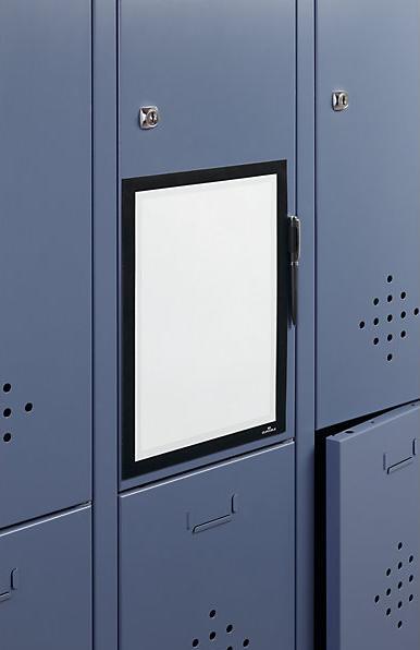 Produktbild Durable DURAFRAME® MAGNETIC NOTE A4, für dir. Besch., magn., VE 5 Stk, Rahmen schwarz