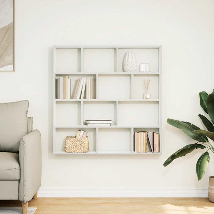 Actual product image vidaXL Cube shelf 12 compartments (100 x 18 x 100 cm)