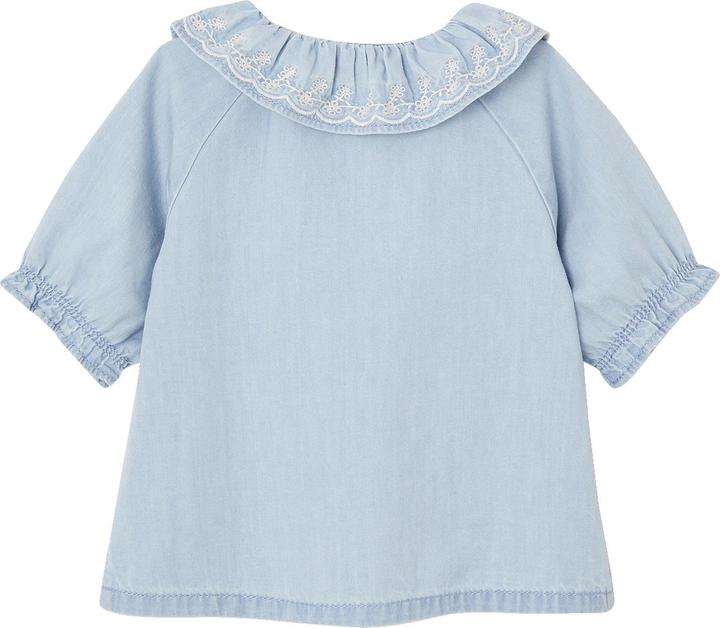 Produktbild Vertbaudet Mädchen Baby Jeansbluse (62)