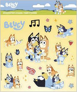 Produktbild Undercover Bluey Glitzer-Schaumsticker (20 Sticker)