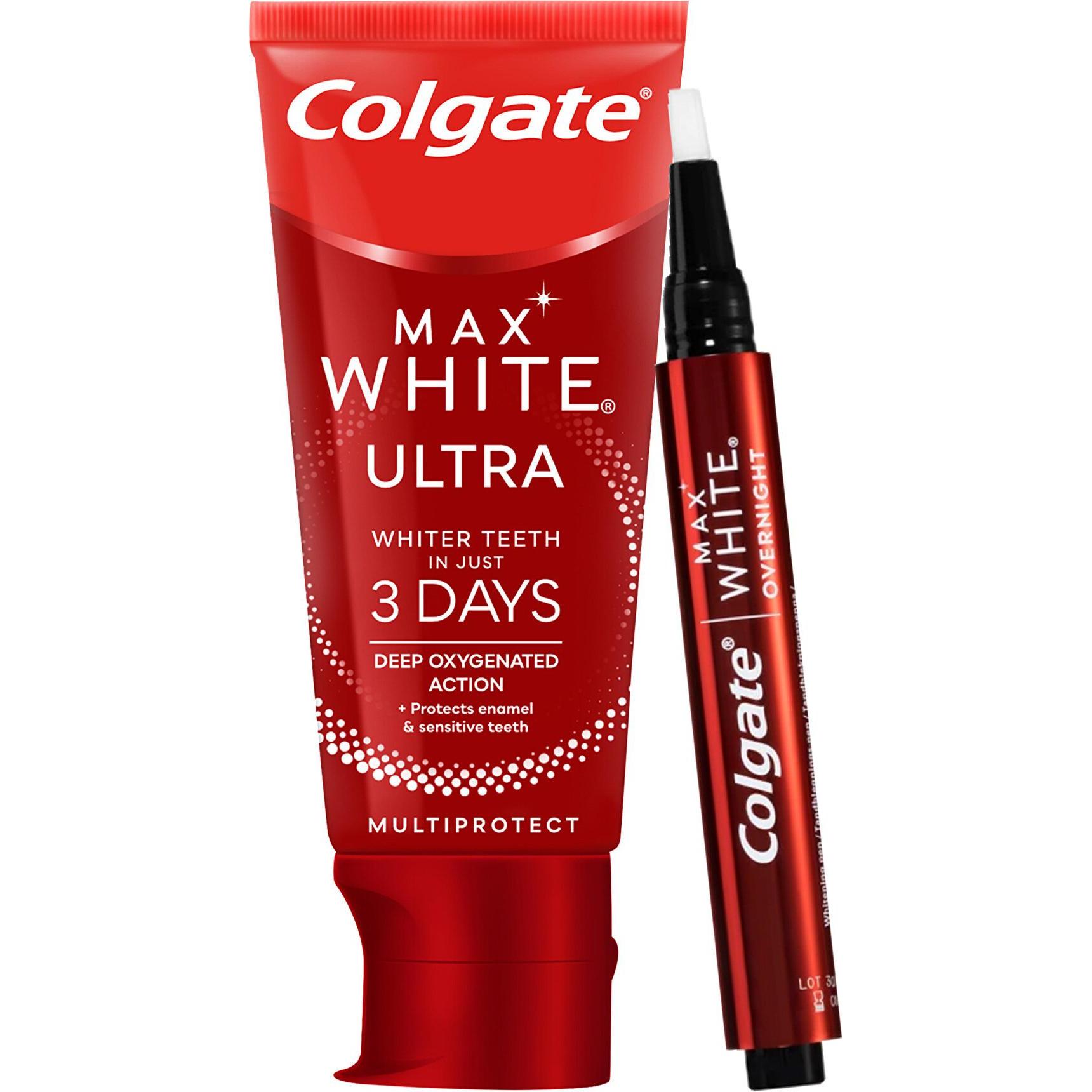 Colgate, Dentifricio, Set completo Max White Ultra (50 ml)