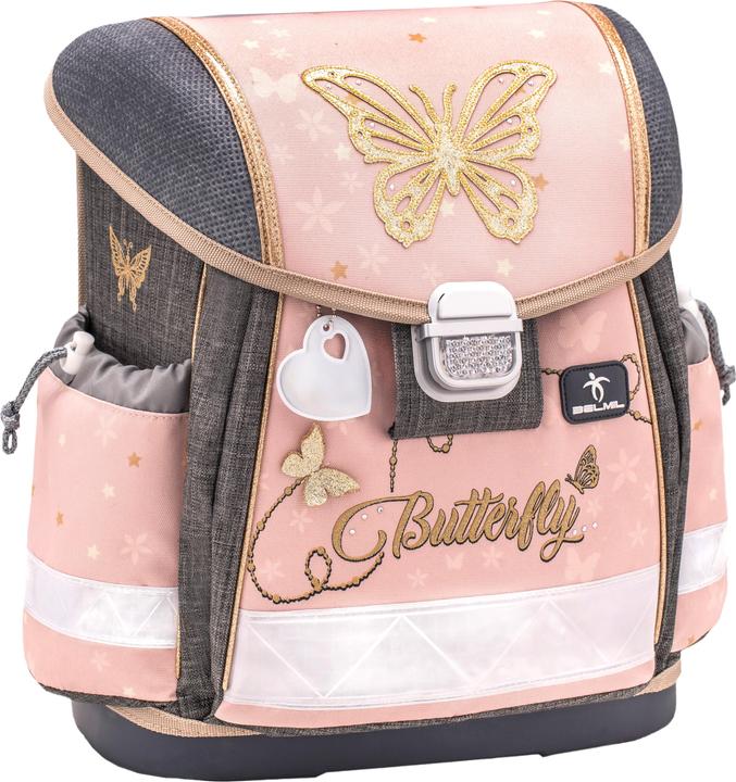 Produktbild Belmil CLASSY Schulrucksack-Set Butterfly (19 l)