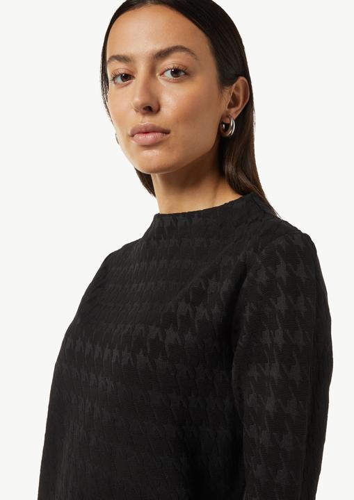 Produktbild Comma Kurzes Jerseykleid mit Hahnentrittmuster (42)