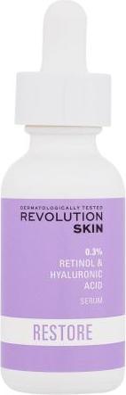 Produktbild Revolution Skincare Restore 0.3% Retinol & Hyaluronic Acid Serum (30 ml)