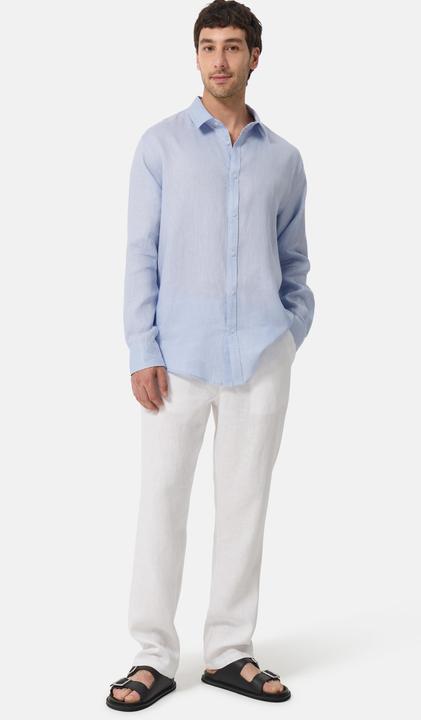Image du produit Cash-Mere Chemise en lin à manches longues (S)