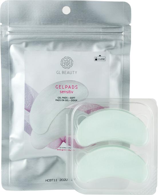 Actual product image GL Beauty EYE PADS SENSITIVE 10 pcs. (Artificial eyelashes)