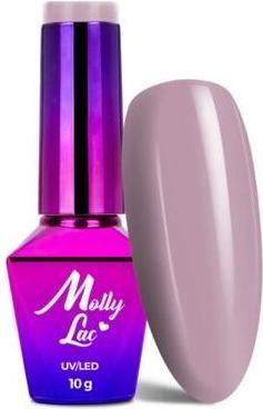 TOP Smalto ibrido Obsession 212 Rich Lilac 10g MollyLac (Lilla ricco, Vernice UV gel)