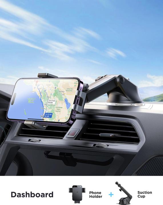 Produktbild Joyroom JR-ZS219 Car Holders SET with Qi Inductive Charger (Black)
