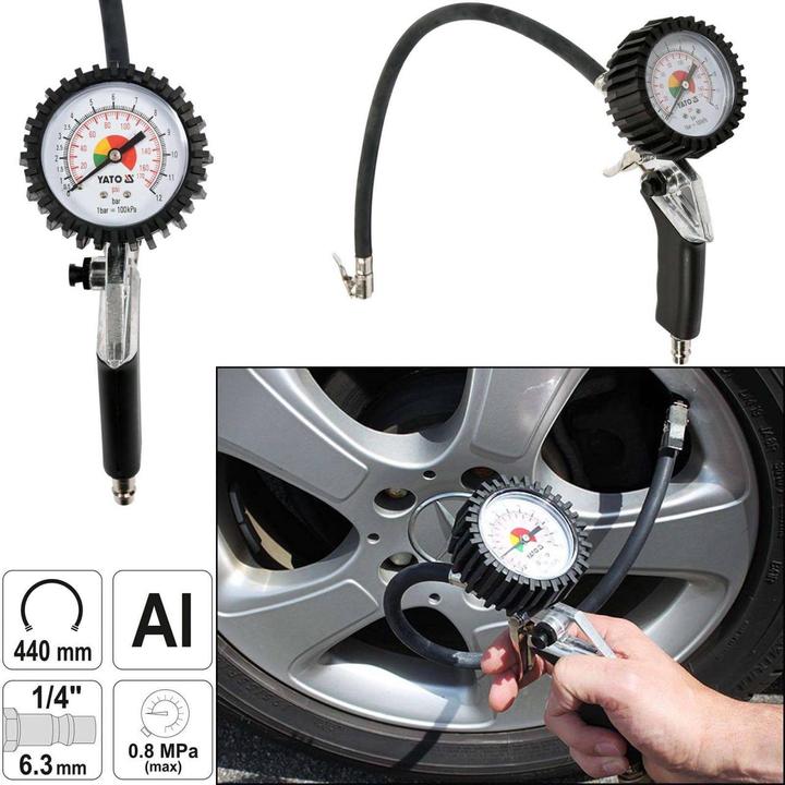 Image du produit Yato Pistolet De Gonflage De Pneus