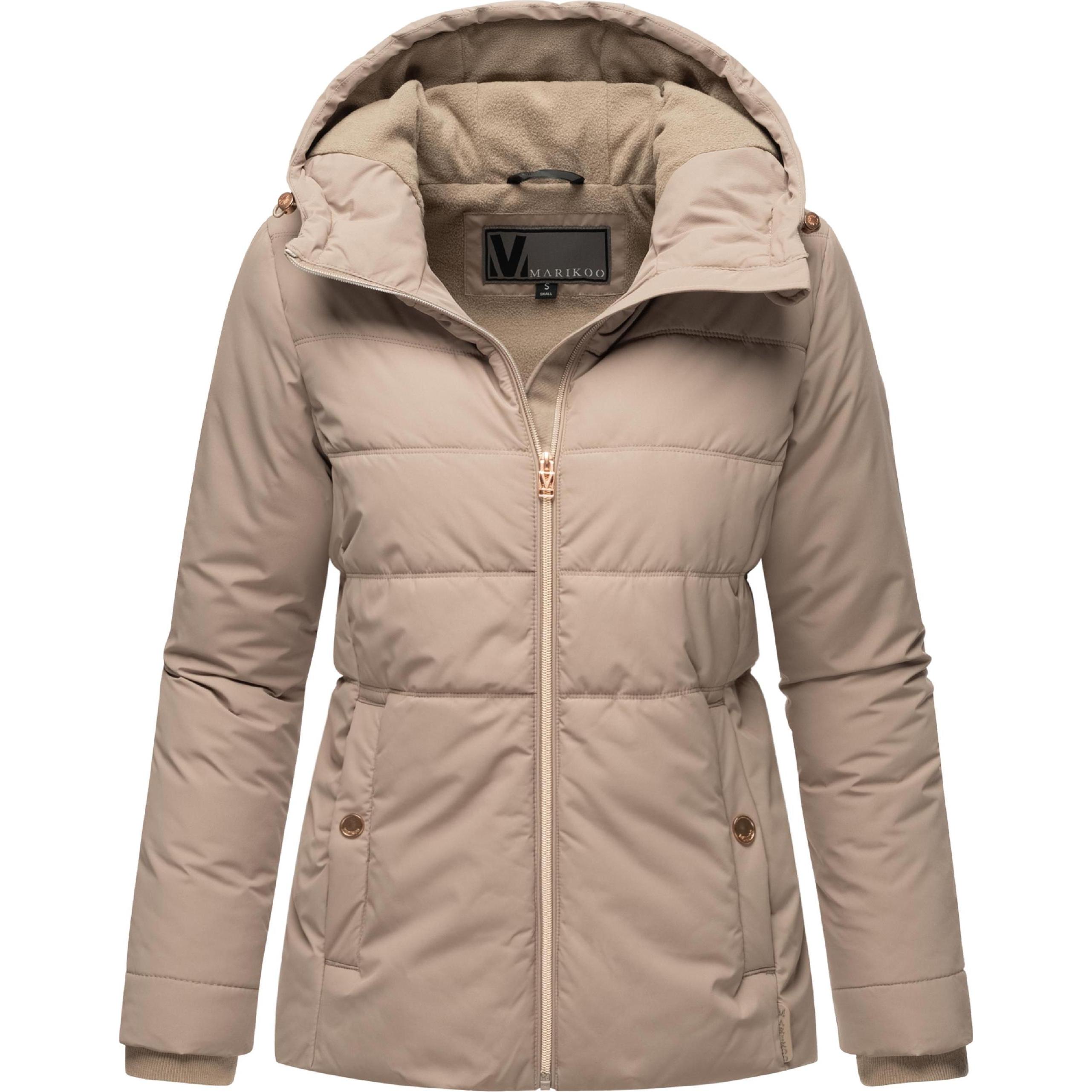 Marikoo, Damen, Jacke, Alemee 16 (XXL), Grau, XXL