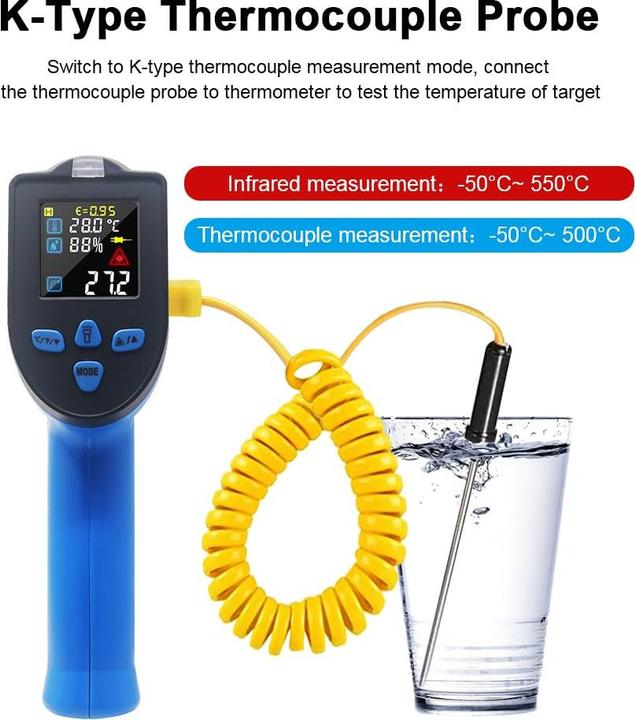Produktbild Ketotek Infrarot Thermometer