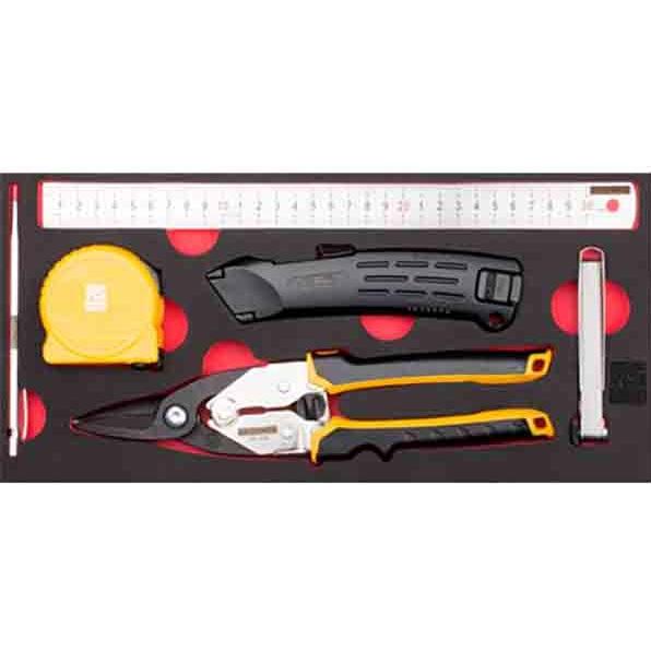 Thumbnail - Rs Pro, Werkzeugkoffer, 6pc Measuring and Cutting Tool Set (6 Teile)