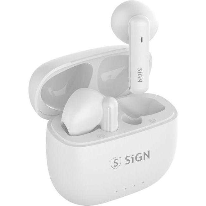 SIGN Ultra Pods Wireless Earphones - White (Kabellos), Kopfhörer, Weiss