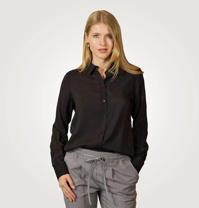 Immagine prodotto Artime Langarmbluse, weich fliessend (S)