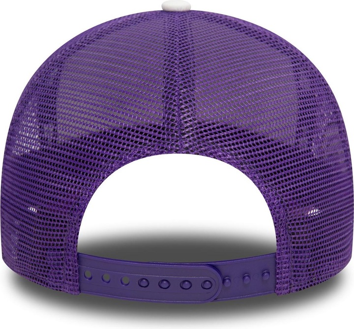 Actual product image New Era A-Frame Mesh Trucker Cap - PRINT Los Angeles Lakers