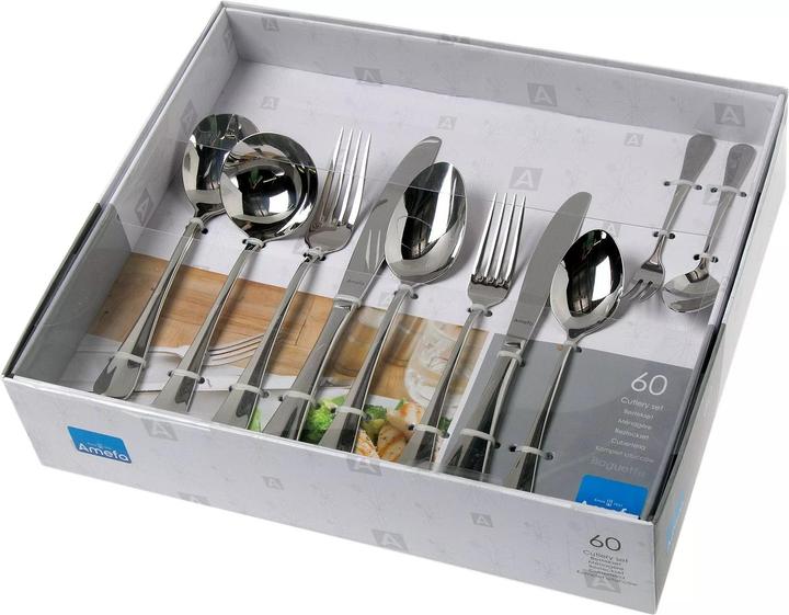 Productafbeelding Amefa Bestekset 60 stuks - Bestek Baguette (60 Pcs., Bestekset)