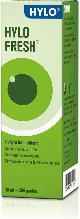 Image du produit HYLO Fresh (10 ml, 10 ml stérile, solution sans phosphate pour l'application sur l'oeil)