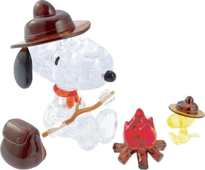 Image du produit HCM Kinzel Crystal Puzzle - Snoopy Camping (43 pièces)