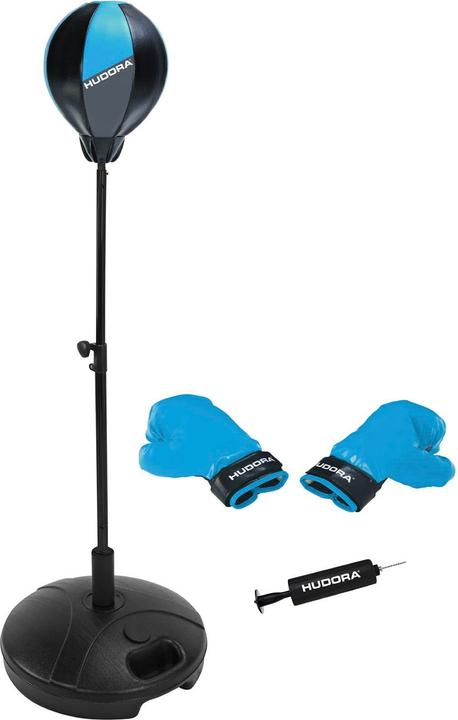 Produktbild Hudora Punchingball mit Boxhandschuhen und Pumpe (130 cm, 3.42 kg)
