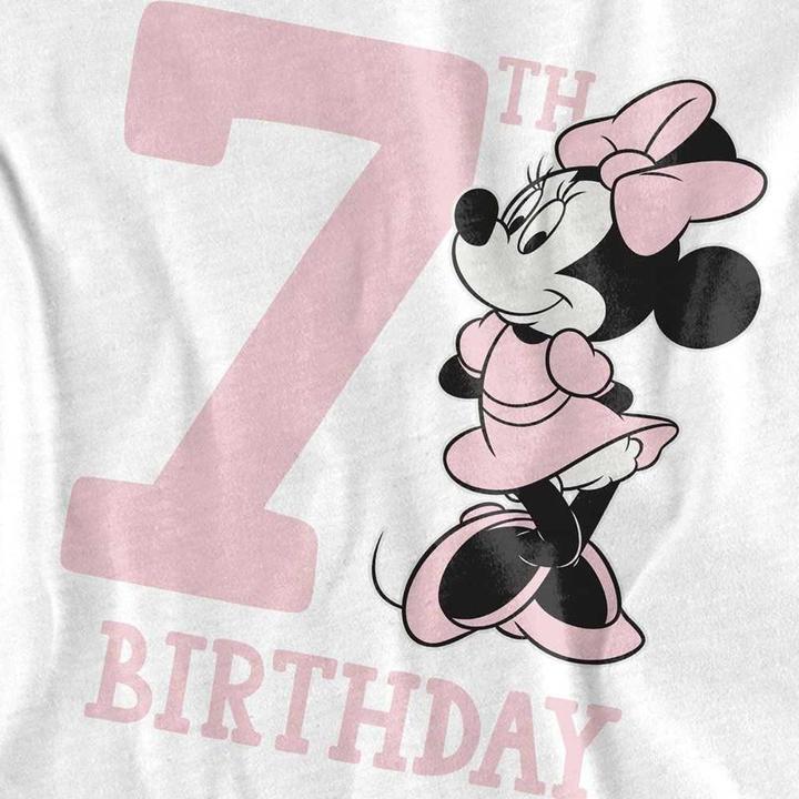 Immagine prodotto Disney Maglietta 7° Compleanno Topolina Bambini (128)