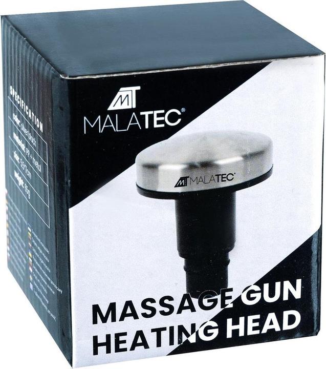 Actual product image Malatec Warming massage head with USB-C charging