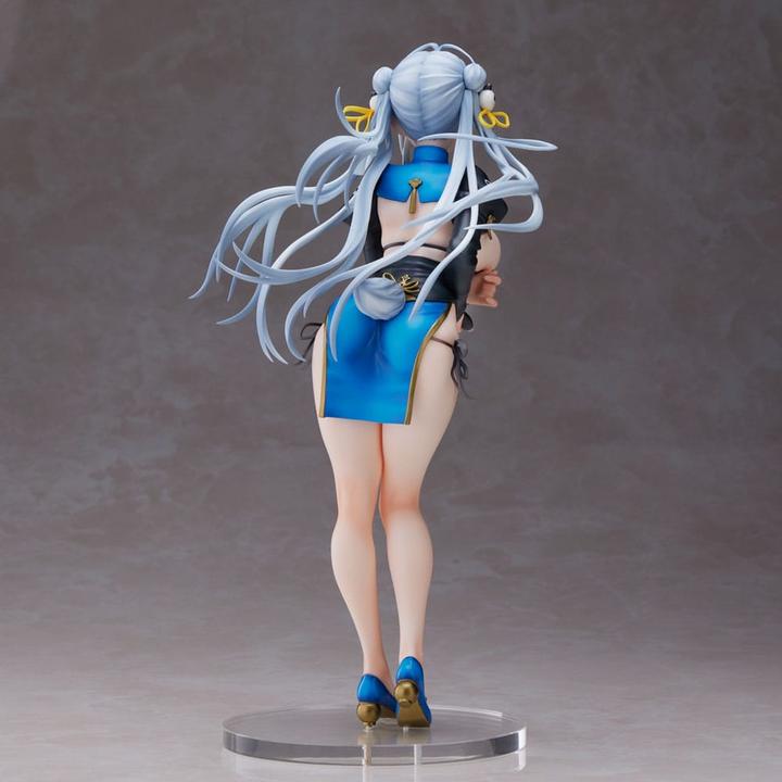 Actual product image Union Creative Original Character statuette PVC Sencha illustration Panda-chan (China dress) 27 cm