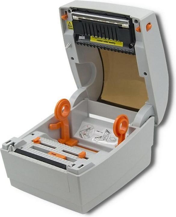 Actual product image Qoltec 50243 Label printer| thermal| max. 104 mm - printer (203 dpi)