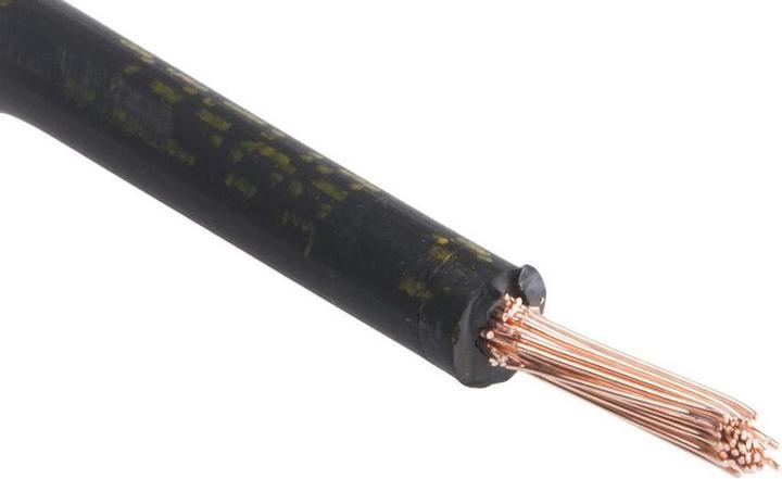 Produktbild RS PRO 2491B 2.5mm black LSHF equipment wire (100 m)