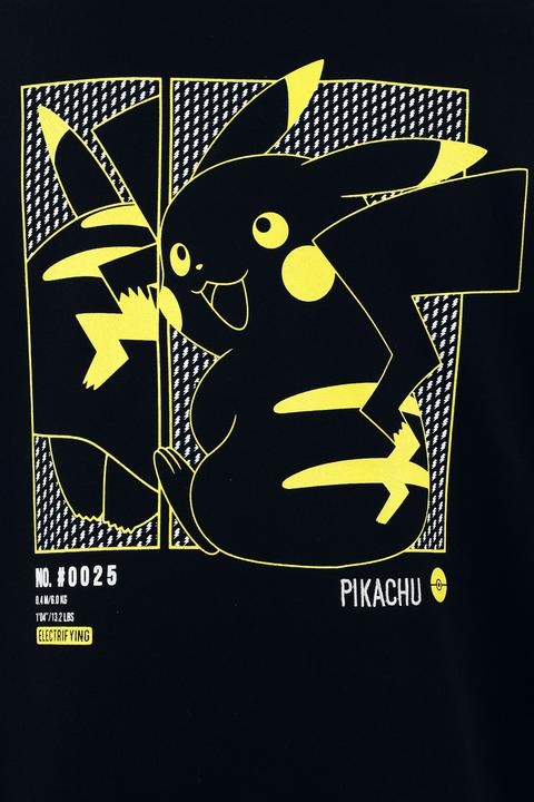 Immagine prodotto Difuzed Giacca con cappuccio Pokemon Pikachu Electrifying Line-art Taglia S (S)