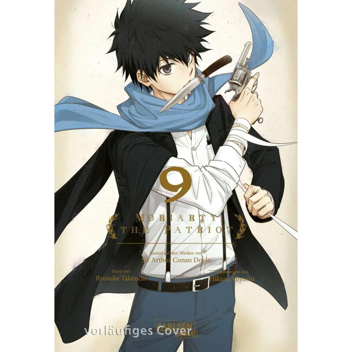 Moriarty the Patriot 9, Belletristik von Ryosuke Takeuchi