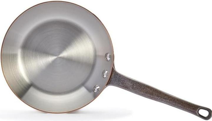 Produktbild de Buyer Inocuivre Bratpfanne mit Gusseisengriff (Bratpfanne, Edelstahl, Kupfer, 20 x 8.80 cm)