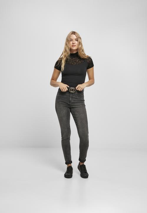 Immagine prodotto Urban Classics Jeans skinny a vita alta da donna (W26/L30)