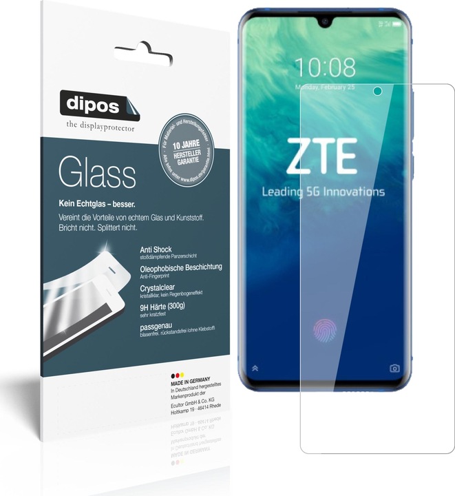 Image du produit Dipos Film de Protection d’écran Anti-Shock (1 pièce(s), ZTE Axon 10s Pro)