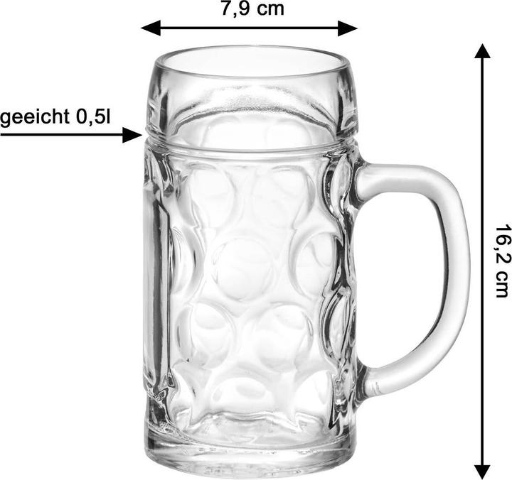 Produktbild Bormioli Rocco München Bierkrüge geeicht (0.50 l, 2 x)