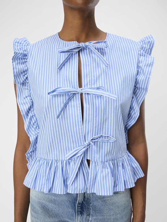 Produktbild Object Gestreiftes Oberteil ohne Ärmel (38)