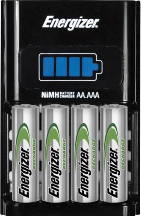 Actual product image Energizer Recharge 1-Hour (4 pcs., AA, AAA, Battery + charger)