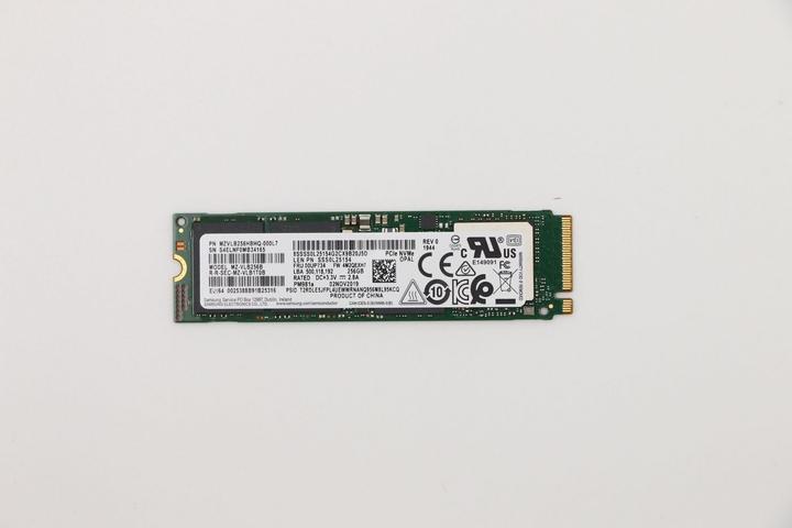 Actual product image Lenovo SSD 256GB (256 GB, M.2)