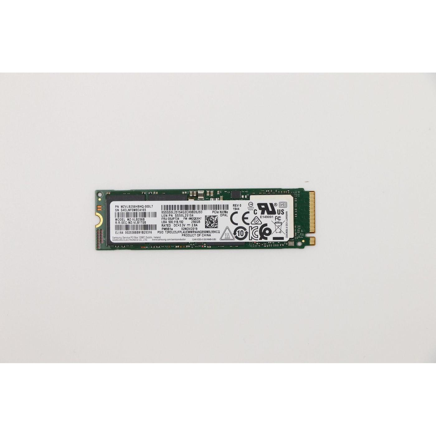Lenovo SSD 256GB (256 GB, M.2 2260), SSD