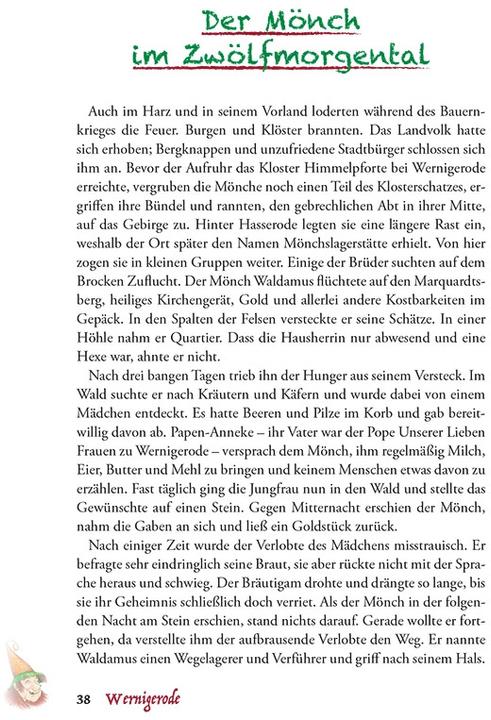 Produktbild Die schönsten Harzer Märchen und Sagen (Deutsch, Anke Reimann, Wolfgang Knape, 2016)