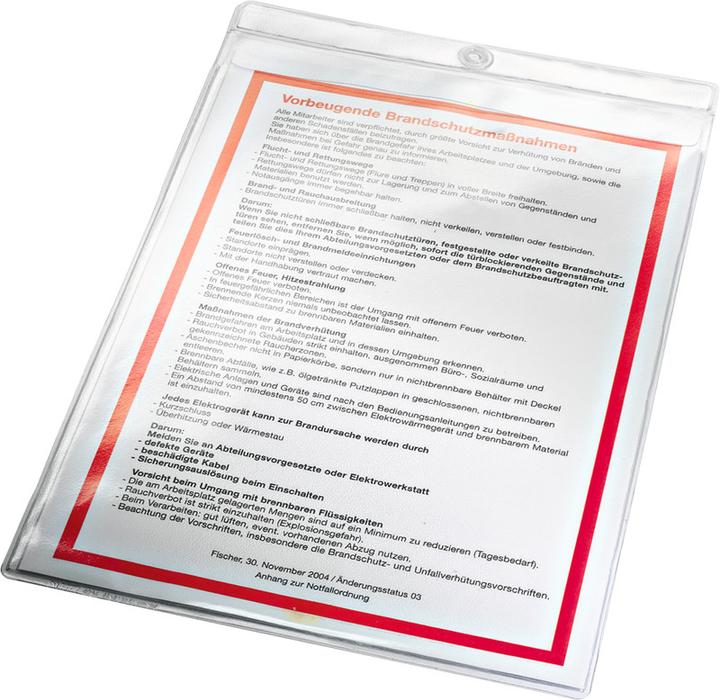 Produktbild Leitz 40940000 PVC Transparent Aktendeckel (A4, 1 x)