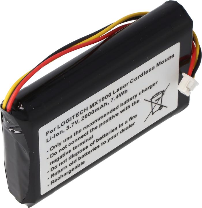 Actual product image Logitech Akku MX1000 Laser Cordless Mouse, L-LB2 (1 pcs., Device specific, 2000 mAh)
