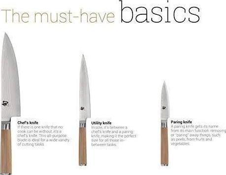 Produktbild Kai Officemesser SHUN hellbraun (9 cm)