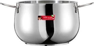 Inoxriv Pentola Inox 2 Manici 18cm (Pentola, Acciaio inossidabile)
