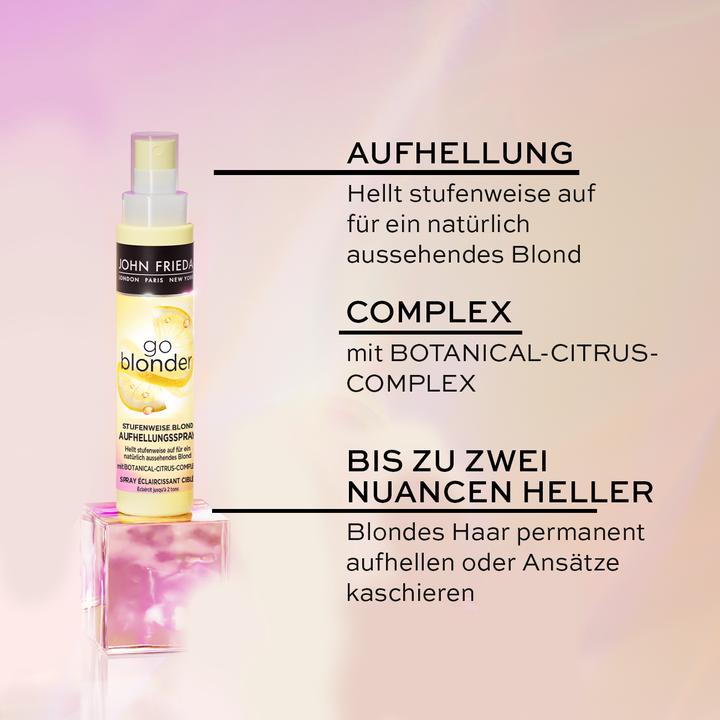 Produktbild John Frieda Go Blonder Stufenweise Blond Aufhellungsspray