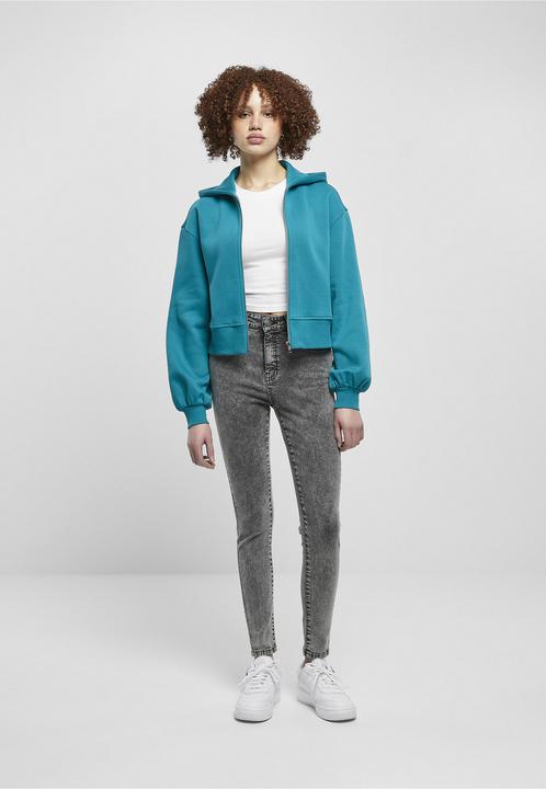 Produktbild Urban Classics Ladies Short Oversized Zip Jacket - 16656 (3XL)