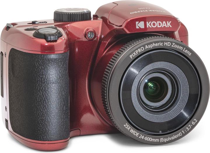 Productafbeelding Kodak Astro Zoom AZ255 rood (4,3 - 107,5 mm, 16.35 Mpx, 1/2,3'')