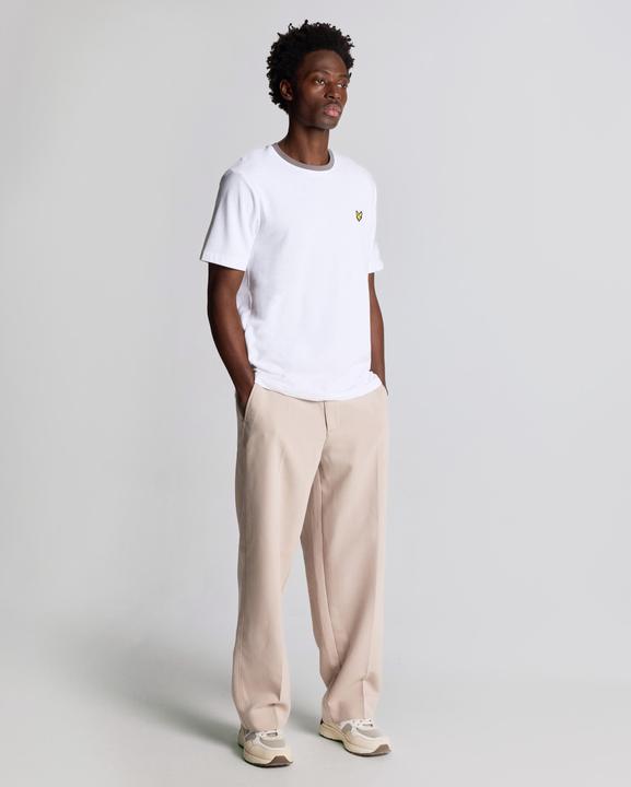 Produktbild Lyle and Scott T-Shirt mit kontrastierendem Kragen (S)