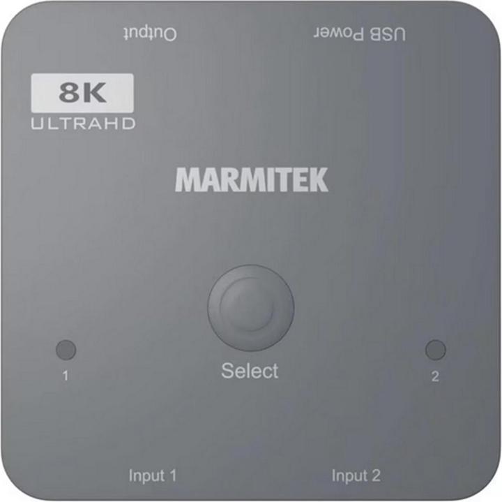 Actual product image Marmitek HDMI Switch Connect 720 - 2/1 (8K/60Hz)