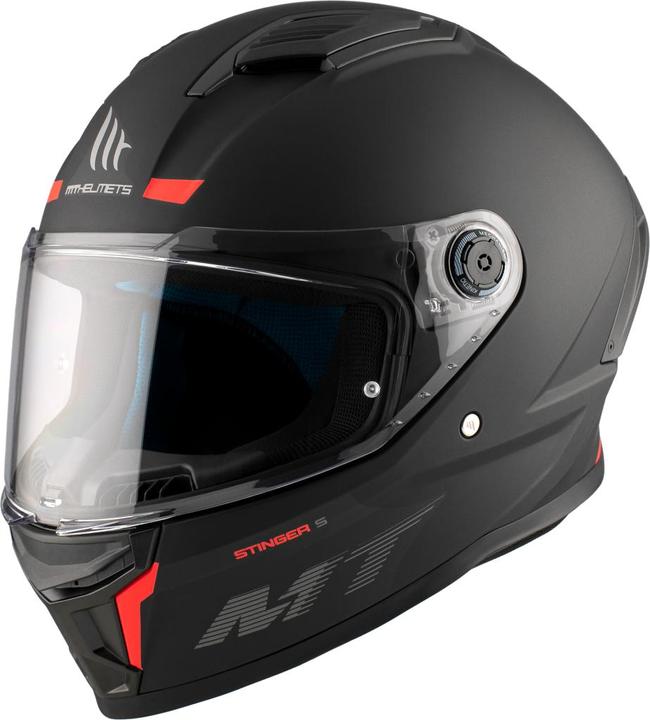 Produktbild MT Helmets Motorrad-Integralhelm stinger 2 solid a1 (61 - 62 cm, XL)